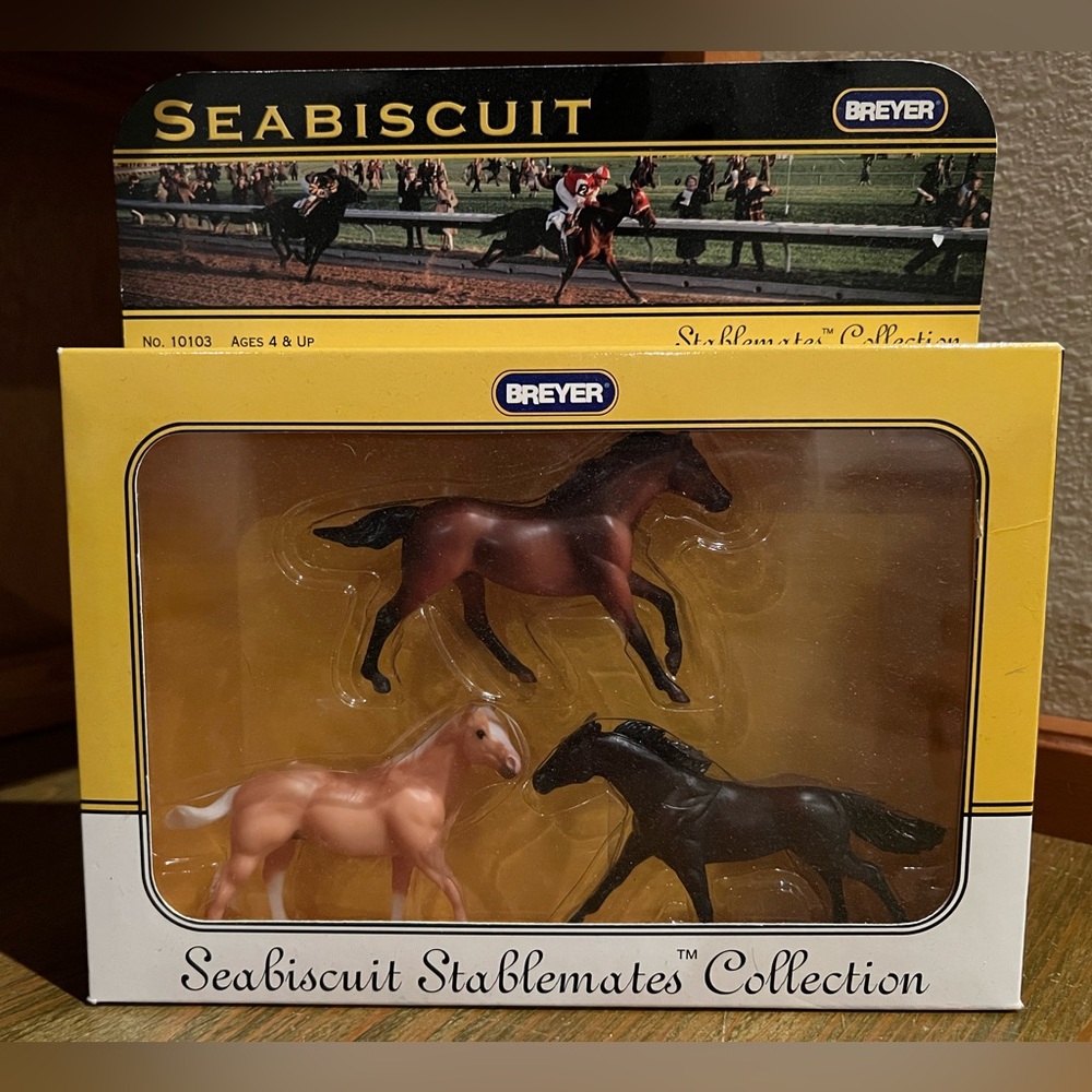 Breyer Vintage Seabiscuit Stablemate Set NIB